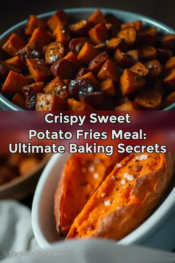Crispy Sweet Potato Fries Meal: Ultimate Baking Secrets : PIN FOR LATER Crispy Sweet Potato Fries Meal: Ultimate Baking Secrets