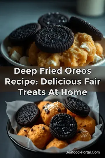 Deep Fried Oreos Recipe: Delicious Fair Treats at Home : PIN FOR LATER Deep Fried Oreos Recipe: Delicious Fair Treats at Home