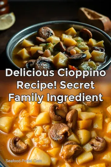 Delicious Cioppino Recipe! Secret Family Ingredient : PIN FOR LATER Delicious Cioppino Recipe! Secret Family Ingredient