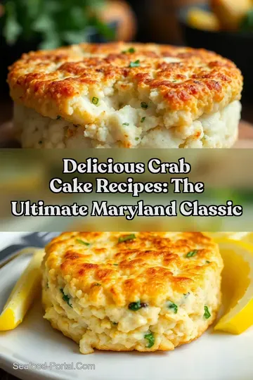 Delicious Crab Cake Recipes: The Ultimate Maryland Classic : PIN FOR LATER Delicious Crab Cake Recipes: The Ultimate Maryland Classic