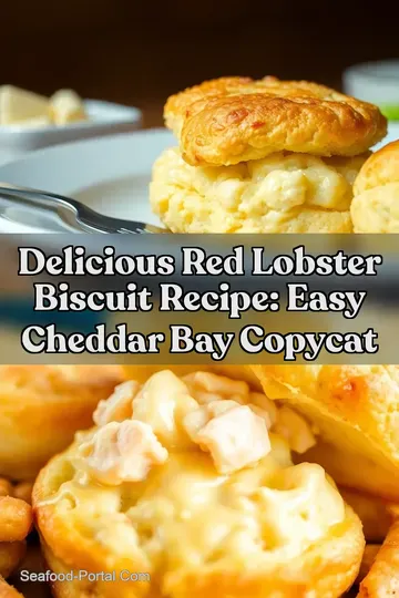 Delicious Red Lobster Biscuit Recipe: Easy Cheddar Bay Copycat : PIN FOR LATER Delicious Red Lobster Biscuit Recipe: Easy Cheddar Bay Copycat