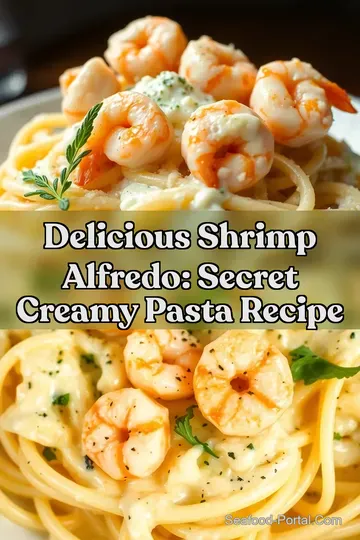 Delicious Shrimp Alfredo: Secret Creamy Pasta Recipe : PIN FOR LATER Delicious Shrimp Alfredo: Secret Creamy Pasta Recipe