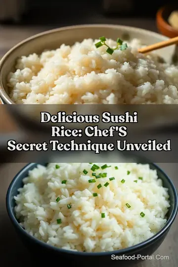 Delicious Sushi Rice: Chef' s Secret Technique Unveiled : PIN FOR LATER Delicious Sushi Rice: Chef' s Secret Technique Unveiled
