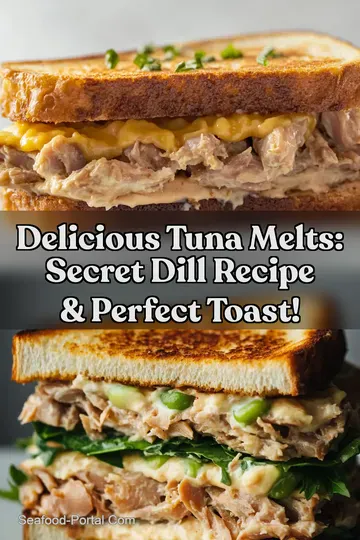 Delicious Tuna Melts: Secret Dill Recipe & Perfect Toast! : PIN FOR LATER Delicious Tuna Melts: Secret Dill Recipe & Perfect Toast!