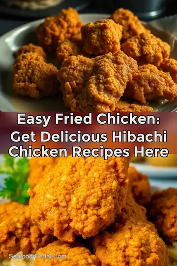 Easy Fried Chicken: Get Delicious Hibachi Chicken Recipes Here : PIN FOR LATER Easy Fried Chicken: Get Delicious Hibachi Chicken Recipes Here