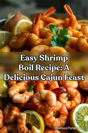 Easy Shrimp Boil Recipe: A Delicious Cajun Feast : PIN FOR LATER Easy Shrimp Boil Recipe: A Delicious Cajun Feast