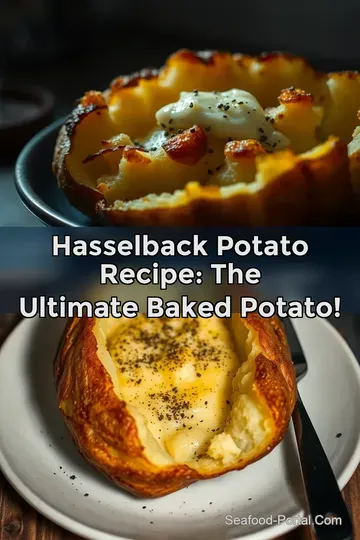 Hasselback Potato Recipe: The Ultimate Baked Potato! : PIN FOR LATER Hasselback Potato Recipe: The Ultimate Baked Potato!