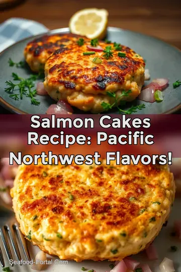 Salmon Cakes Recipe: Pacific Northwest Flavors! : PIN FOR LATER Salmon Cakes Recipe: Pacific Northwest Flavors!