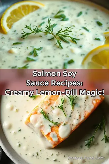 Salmon Soy Sauce Recipes: Creamy Lemon-Dill Magic! : PIN FOR LATER Salmon Soy Sauce Recipes: Creamy Lemon-Dill Magic!