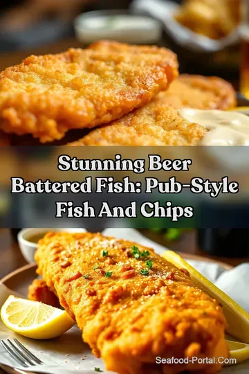 Stunning Beer Battered Fish: Pub-Style Fish and Chips : PIN FOR LATER Stunning Beer Battered Fish: Pub-Style Fish and Chips