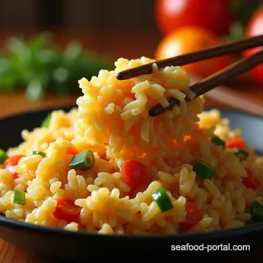 Easy 15Minute RestaurantStyle Egg Fried Rice Recipe Recipe Card