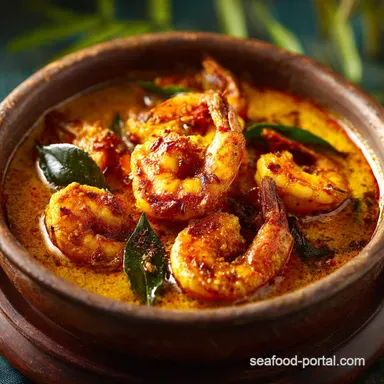 Shrimp Curry: A Proper Kerala Coconut Recipe Ready in 30 Minutes Recipe Card