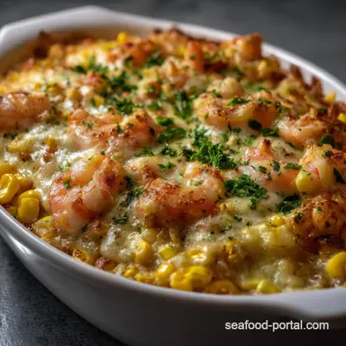 Street Corn Casserole: 5 Minute Prep Elote Bake Recipe Card