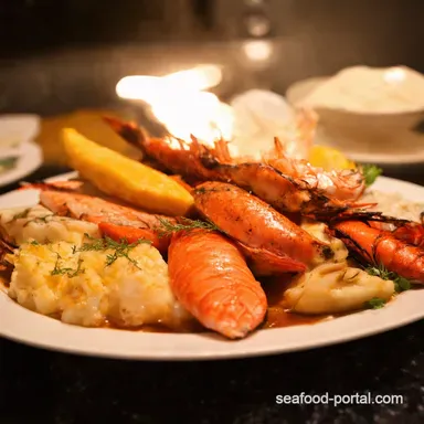 CoasttoCoast Canadian Seafood Platter A Maritime Feast Recipe Card
