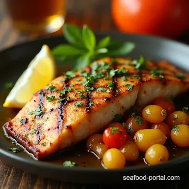 Savor the Flavors of Greek My Easy Grilled Fish Recipe Recipe Card