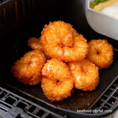 Air Fryer Coconut Shrimp Crispy Easy Like Takeaway Recipe Card