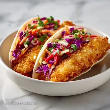 Air Fryer Fish Tacos in 20 Minutes