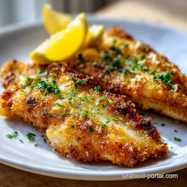 Air Fryer Lemon Garlic Walleye in 13 Min