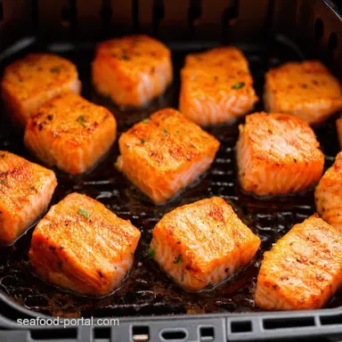 Air Fryer Salmon Bites Ready in 10 My GoTo Recipe Recipe Card