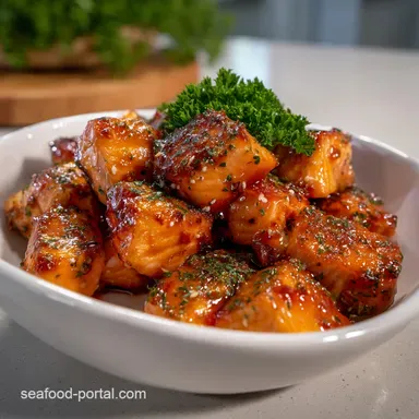 Air fryer Salmon Bites: Crispy Bites in Minutes
