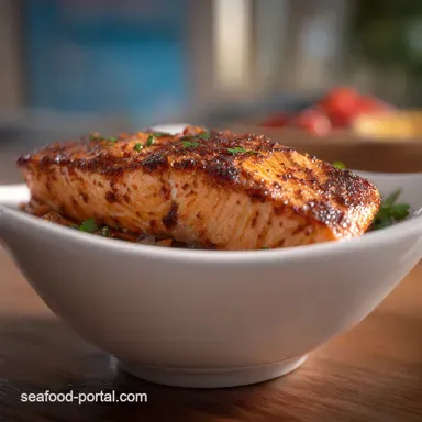 Air Fryer Salmon Recipe in 15 Minutes with Crispy Skin Recipe Card