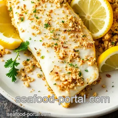 Air Fryer Sea Bass with Crispy Herb Crust Recipe Card