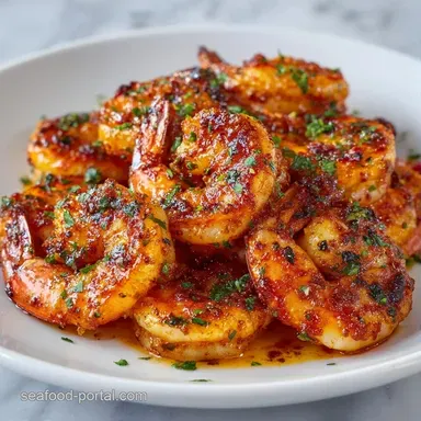 Air Fryer Spicy Shrimp in 18 Minutes Recipe Card