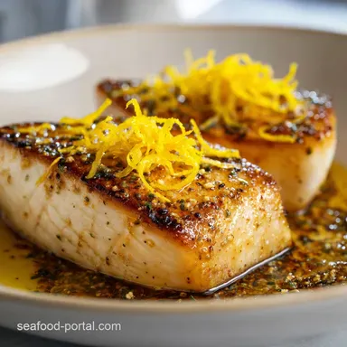 Air Fryer Swordfish in 15 Minutes Recipe Card