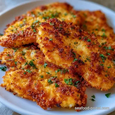 Air Fryer Tilapia Fillet: Crispy Panko Recipe Card