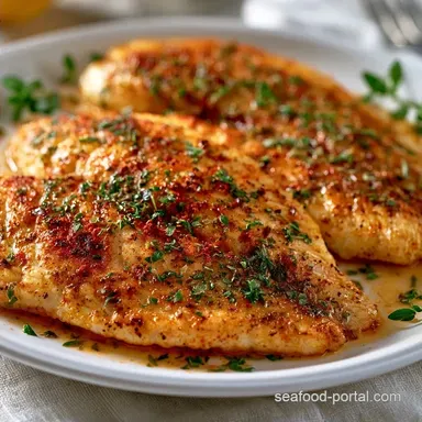 Air Fryer Tilapia No Breading (17 Min)