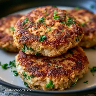 Air Fryer Tuna Patties in 32 Minutes Recipe Card