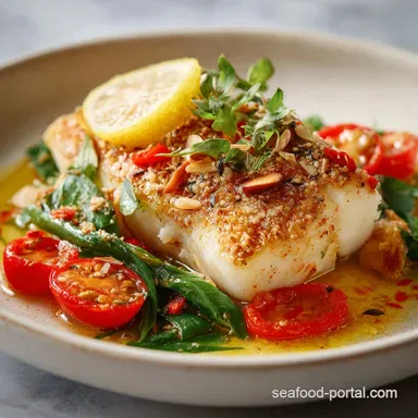 Almondine Fish Recipe: Crispy Baked in 20 Minutes Recipe Card