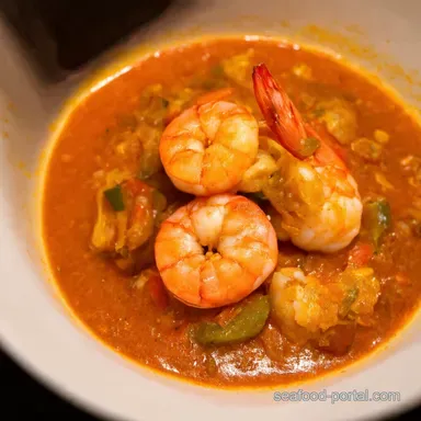Authentic Cajun Shrimp Etouffee Taste the Bayou Recipe Card