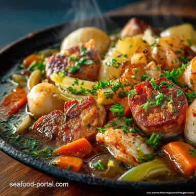 Authentic Dublin Coddle Recipe Simple Hearty Irish Comfort Food Recipe Card