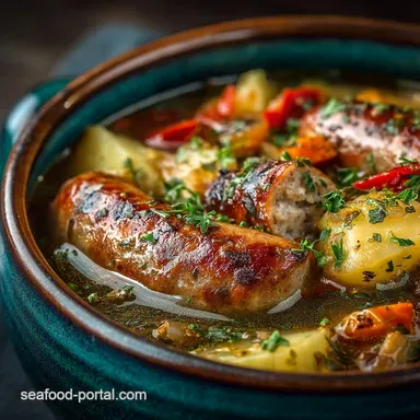The Ultimate Dublin Coddle Easy Irish Sausage Stew Recipe Recipe Card
