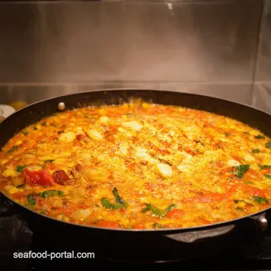 Cook Real Spanish Paella That Authentic Valenciana Recipe Card