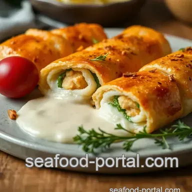 How to Bake Fish Pastry Rolls with Fresh Veggies: A Delicious Twist Recipe Card