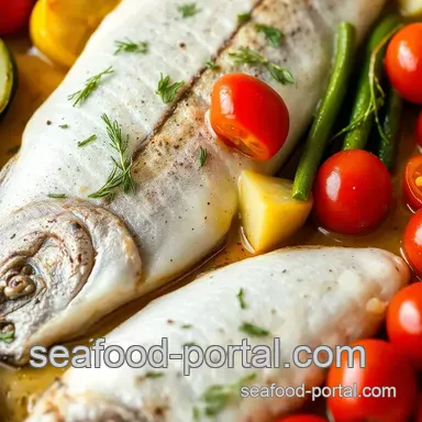 Bake Sea Trout with Fresh Veggies in 20 Min Recipe Card
