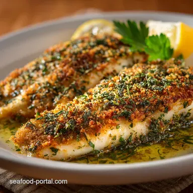 Baked Catfish with Herbs Easy Weeknight Lemon Herb Crumb Fillets