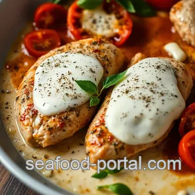 Easy & Juicy Baked Chicken Caprese: The Perfect Family Dinner Recipe Card
