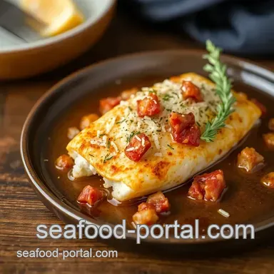 Easy & Juicy Baked Fish with Bacon & Crispy Parmesan: A Family Favorite! Recipe Card