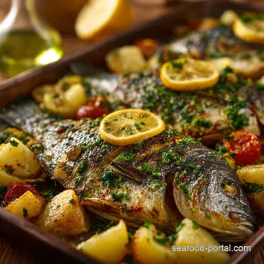 Baked Whole Tilapia in Oven: Moist, Flaky Mediterranean Recipe Recipe Card