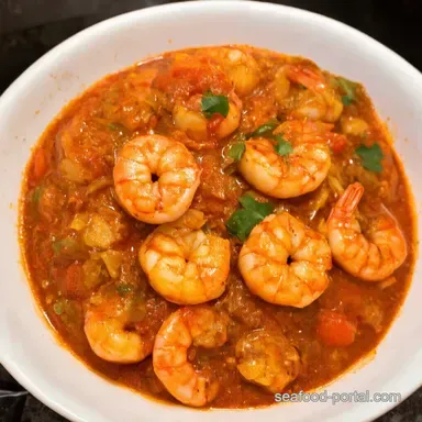 Bayou Bliss My Easy Classic Shrimp Creole Recipe Recipe Card