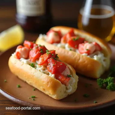 The Best Lobster Roll Recipe Cold Creamy with Buttery Buns Recipe Card