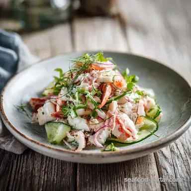 Recipe for Crab Salad in 15 Minutes