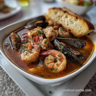 Best Seafood Recipes for Christmas Eve: Stunning Italian Stew Recipe Card