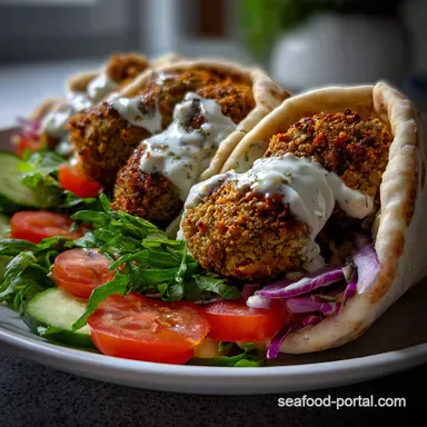 What to Serve with Falafel Pitas: Ultimate Side Guide Recipe Card