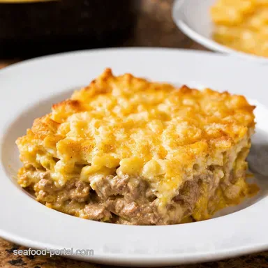 My Best Tuna Casserole Recipe Comfort Food Upgrade Recipe Card