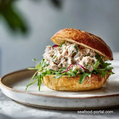 How To Make Tuna Sandwich in 15 Minutes Recipe Card