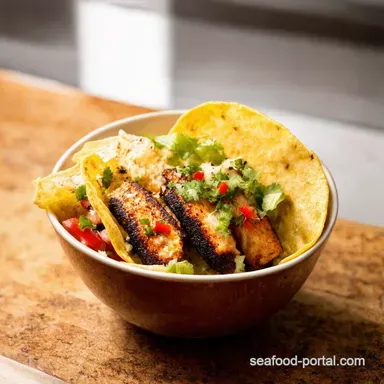 Blackened Fish Taco Bowls Bold Baja Flavours at Home Recipe Card